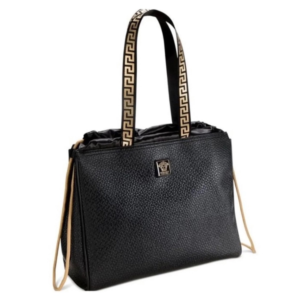 Versace Parfums Tote Bag Purse With Dust Bag